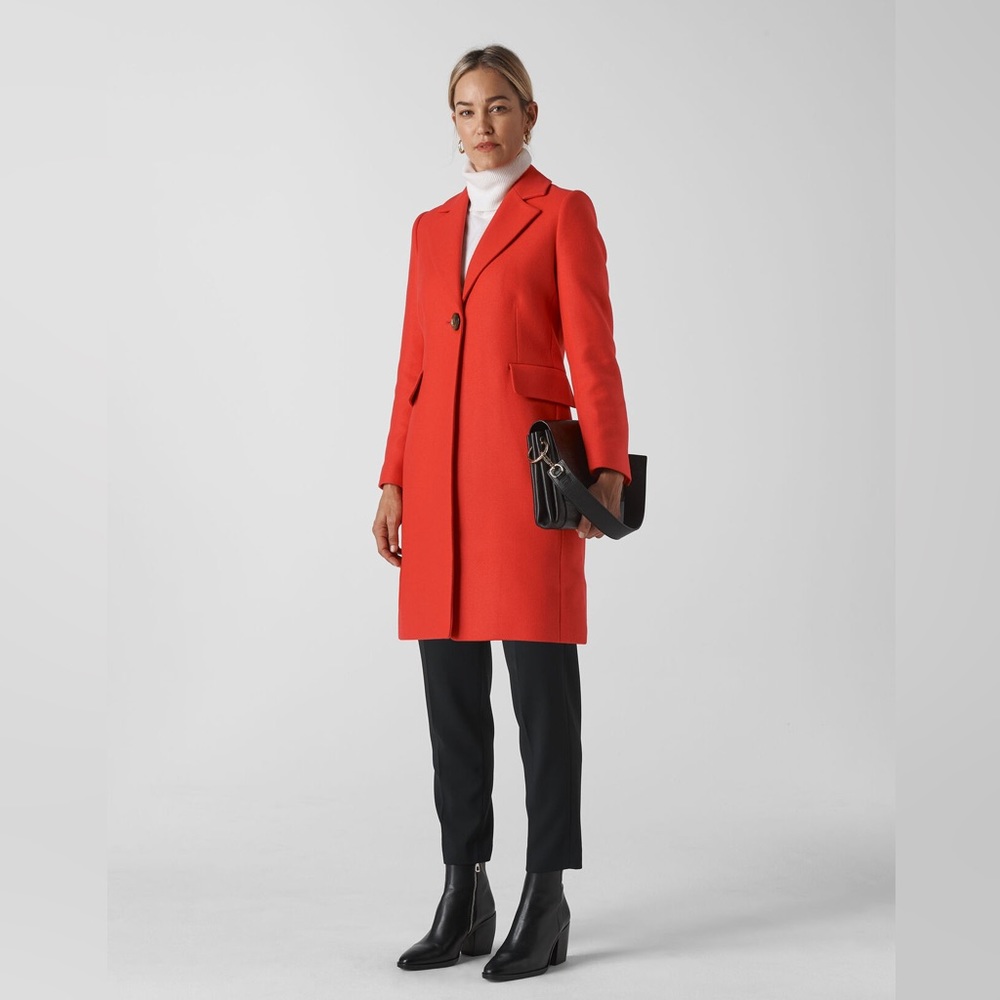 Red Whistles “Clara” Wool Coat